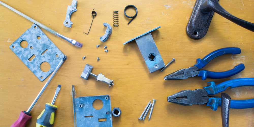 Deconstructed Mortise Lock