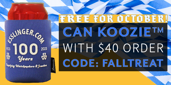 All October Long, Get Free Can Koozie with $40 Order, See Coupon Code Inside!