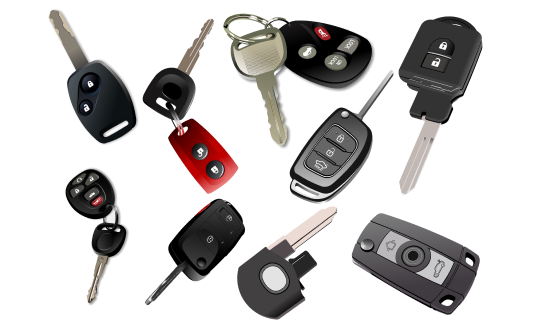 many types of car keys