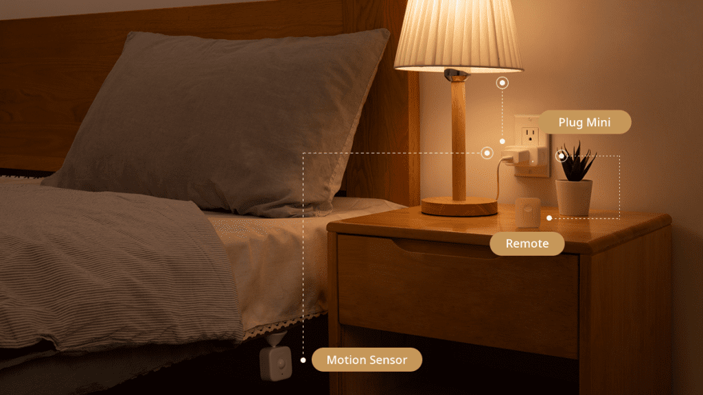 Motion Sensor Combo:Motion-SensorPlug-MiniRemote